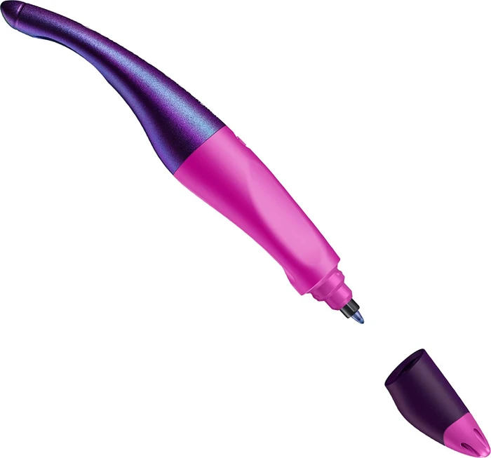 STABILO EASYoriginal Tintenroller (Mine) holographic violett/pink, Linkshänder, Blister
