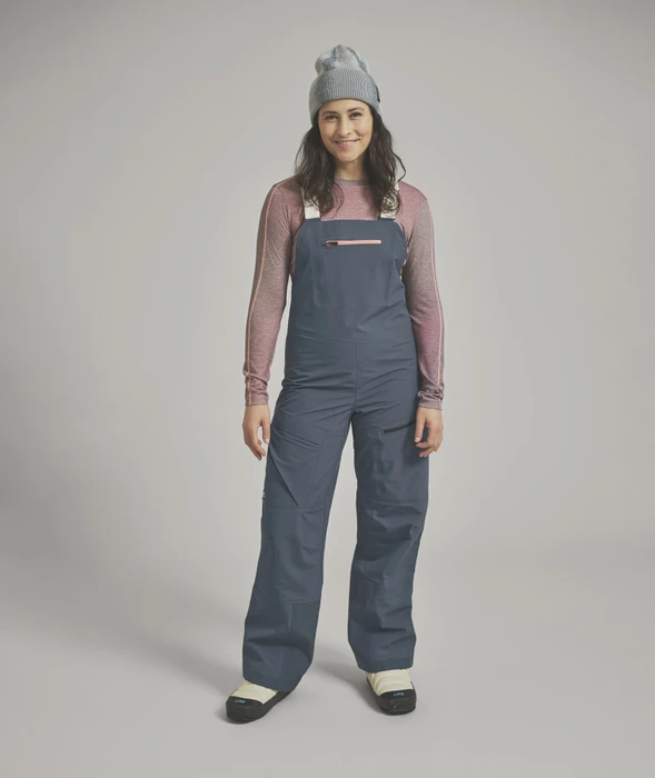 Ortovox Ravine Plus 3L Bib Skihose lang dark arctic grey (Damen)