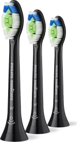 Philips HX6063/88 Sonicare W2 Optimal White Ersatzbürste schwarz, 3 Stück
