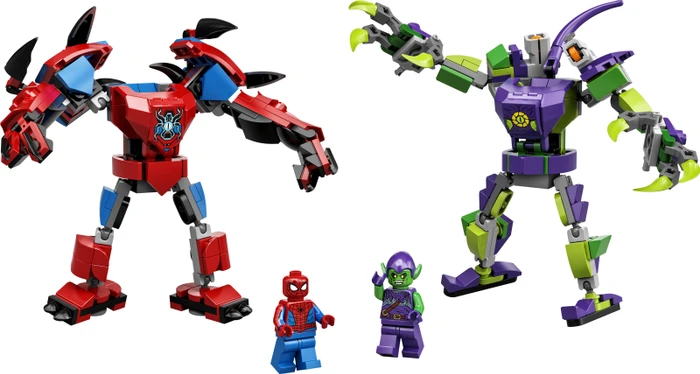 LEGO Marvel Super Heroes Spielset - Spider-Mans und Green Goblins Mech-Duell