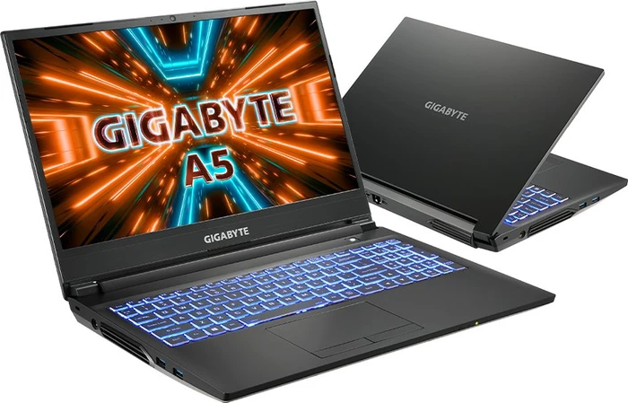 GIGABYTE A5, Ryzen 5 5600H, 16GB RAM, 512GB SSD, GeForce RTX 3060, DE