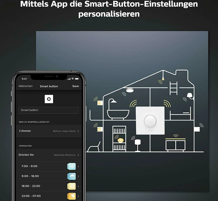 Philips Hue Smart Button Funk-Taster weiß