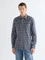 Wrangler Regular Western Hemd langarm deep blue (Herren) Vorschaubild