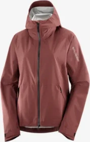 Salomon Outerpath 2.5L Funktionsjacke rum raisin (Damen)