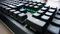 Inter-Tech Nitrox NK-2000ME mechanische Gaming Tastatur schwarz, LEDs RGB, Huano Switch Master BLUE, USB, DE/US Vorschaubild