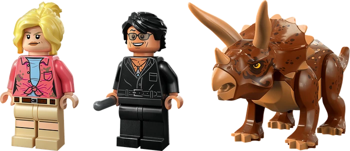 LEGO Jurassic World - Triceratops-Forschung