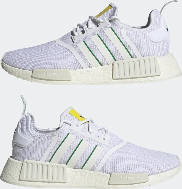 adidas NMD_R1 cloud white/off white/green (Herren)