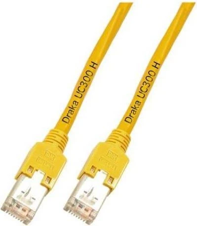 EFB Elektronik TM11 UC300 Patchkabel, Cat5e, F/UTP, RJ-45/RJ-45, 5m, gelb