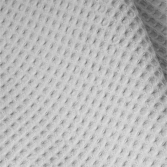 Julius Zöllner Waffelpiqué Nestchenschlange 180cm light grey