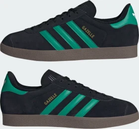 adidas Gazelle core black/court green/cloud white (Herren)