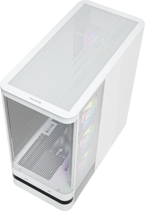 Modecom Volcano AQ100 ARGB White, Glasfenster