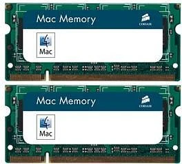 Corsair ValueSelect Mac SO-DIMM 2GB Kit, DDR2-667, CL5 (VSA2GSDSKIT667D2)