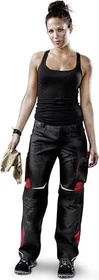 Kübler Pulsschlag High PSA 2 Hose schwarz/mittelrot (Damen)