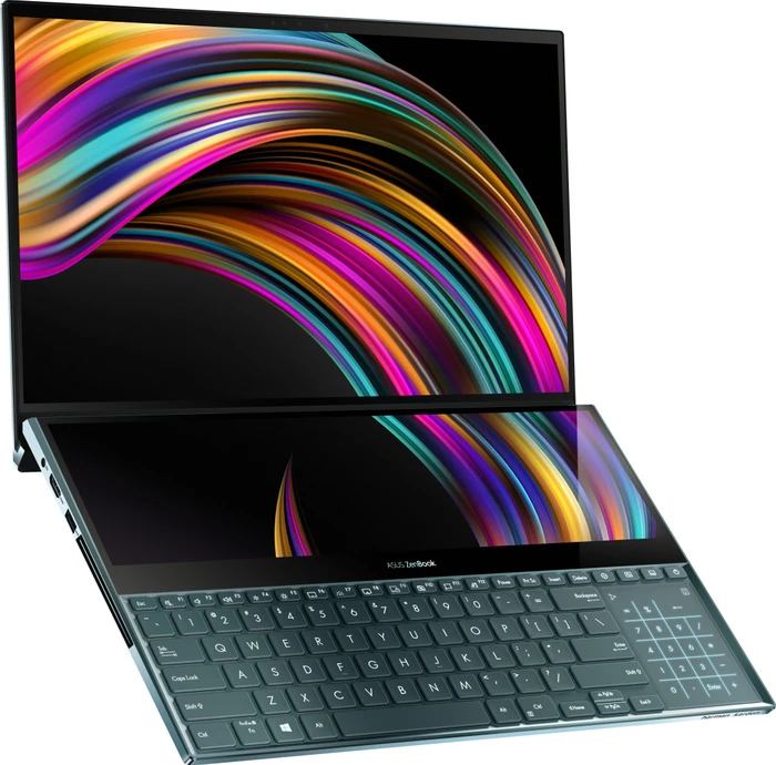 ASUS ZenBook Pro Duo UX581GV-H2001T, Celestial Blue, Core i9-9980HK, 32GB RAM, 1TB SSD, GeForce RTX 2060, UK