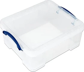 Really Useful Box Aufbewahrungsbox, 18l, transparent