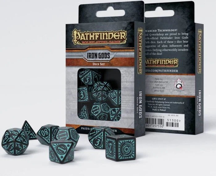 Q-Workshop Würfelset Pathfinder - Iron Gods