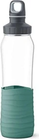 Emsa Drink2Go Glas Trinkflasche 700ml petrol
