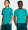 adidas Train Essentials Logo Regular Fit Funktionsshirt kurzarm pure teal/white (Junior) Vorschaubild