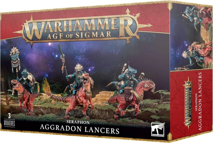 Games Workshop Warhammer Age of Sigmar - Seraphon - Aggradon Lancers