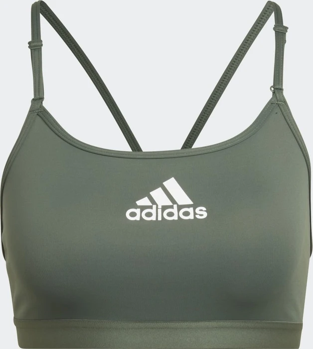 adidas Aeroreact Training Light-Support Sport-BH green oxide (Damen)