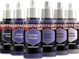 Army Painter Warpaints Fanatic Flexible Triad Purples Farbset, 6-tlg.