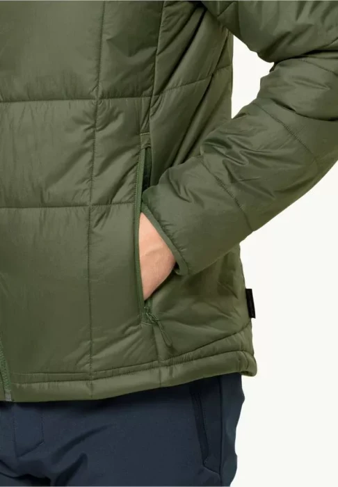 Jack Wolfskin Bergland Ins Hoody Funktionsjacke greenwood (Herren)