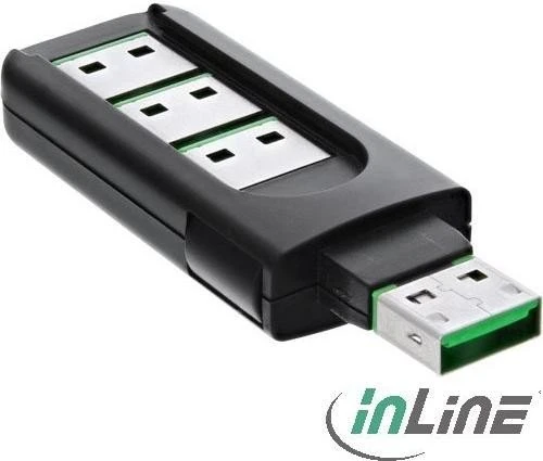 InLine USB Portblocker, 4er-Pack