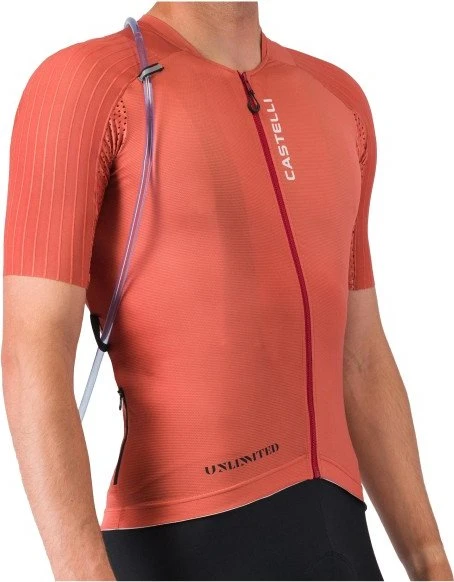Castelli Unlimited Pro 2 Trikot kurzarm paprika (Herren)