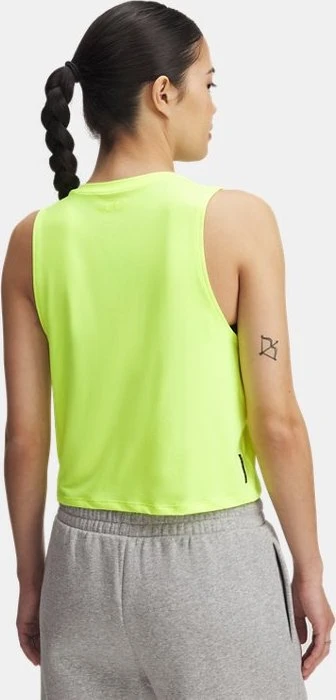 Under Armour Vanish Energy Crop Tanktop Funktionsshirt ärmellos high vis yellow (Damen)