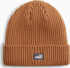 Puma Klassischer mit Umschlag Beanie caramel latte