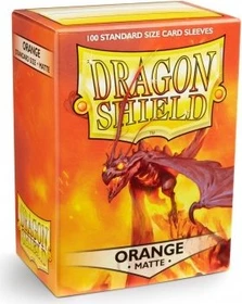 Dragon Shield Matte Sleeves Standard orange, 100 Stück