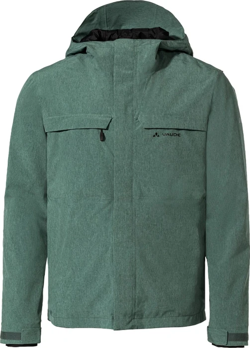 Vaude Yaras Warm Rain Fahrradjacke dusty forest (Herren)