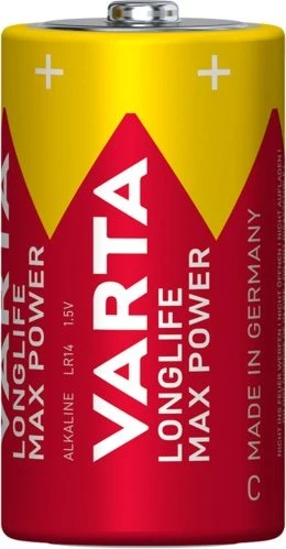 Varta Longlife Max Power Baby C, 2er-Pack (04714-101-422)
