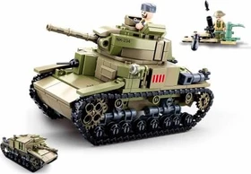 Sluban Army Medium Italian Tank 2in1