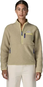 Patagonia Retro Pile Fleece Marsupial Pullover weathered stone (Damen)