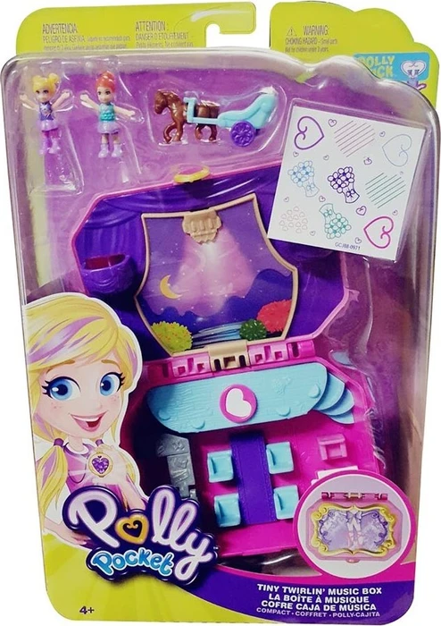 Mattel Polly Pocket - Pocket World Ballettbühne Schatulle