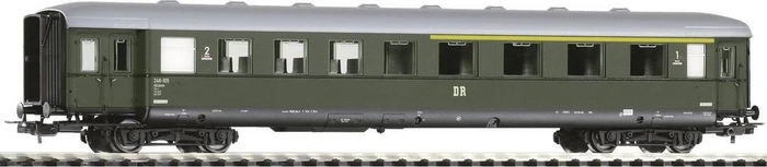 Piko - Spur H0 Personenwagen - Schürzeneilzugwagen AB4üml 1./2. Klasse DR III