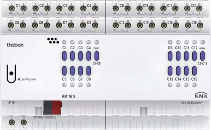 Theben RM S KNX, REG, Schaltaktor