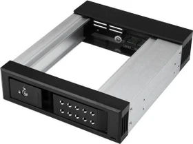 StarTech HSB1SATSASBA, 5.25" Wechselrahmen auf 3.5" SATA