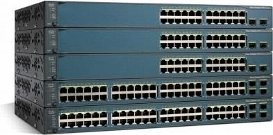 Cisco Catalyst 3560 V2 IP Services Rackmount Managed Switch, 48x RJ-45, 2x SFP, 370W PoE