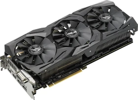 ASUS ROG Strix GeForce GTX 1080 Advanced 11Gbps, ROG-STRIX-GTX1080-A8G-11GBPS, 8GB GDDR5X, DVI, 2x HDMI, 2x DP