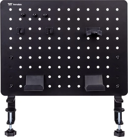 Thermaltake Gaming Desk Pegboard Tischerweiterung, Medium, schwarz
