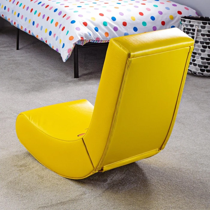 X Rocker Nintendo Super Mario Joy Collection Floor Rocker Gamingstuhl, Yoshi gelb
