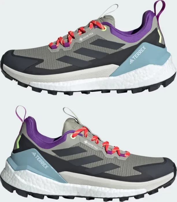 adidas Terrex Free Hiker 2.0 Low GTX trace cargo/core black/active purple (Damen)