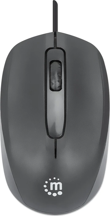 Manhattan Comfort II Optische Maus schwarz, USB
