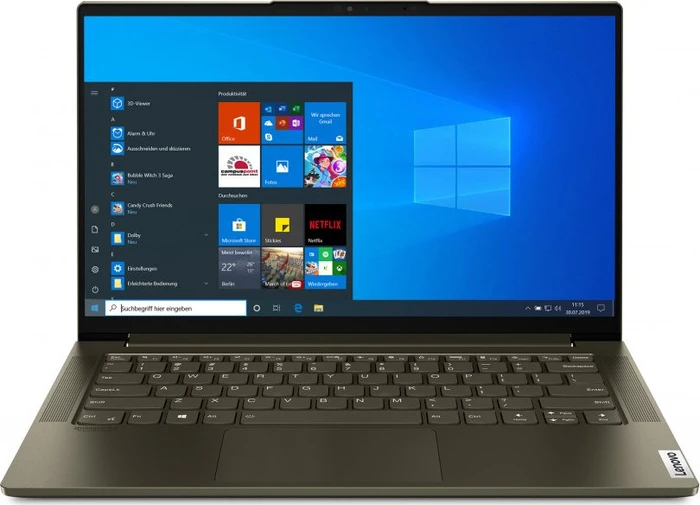 Lenovo Yoga Slim 7 14ITL05, Dark Moss, Core i5-1135G7, 16GB RAM, 1TB SSD, DE