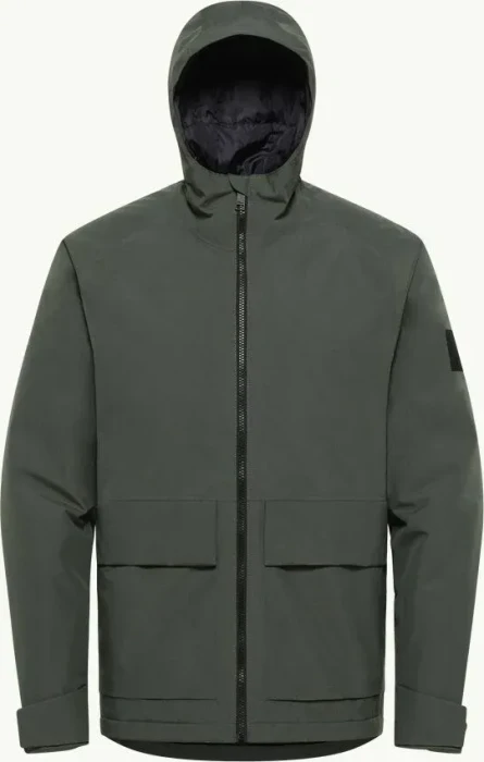 Jack Wolfskin Tempeltor Funktionsjacke slate green (Herren)