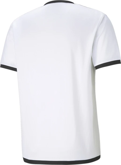 Puma teamLIGA Funktionsshirt kurzarm weiß/schwarz (Herren)
