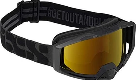 iXS Trigger Schutzbrille black/mirror gold