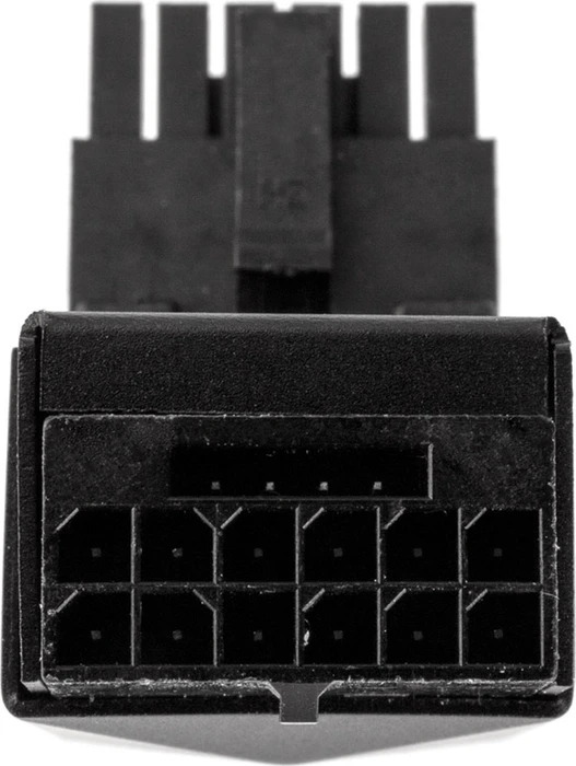 Kolink Core Pro 12V-2x6 Winkeladapter 90°, Typ 1, Sense-Pins an der Oberseite, schwarz
